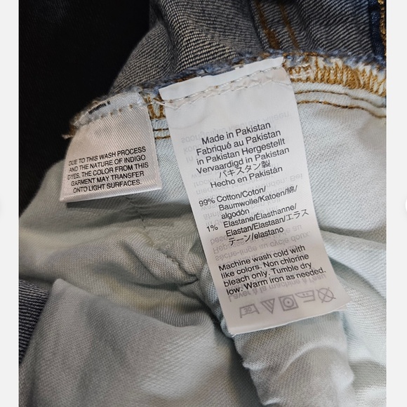 J Crew Mercantile Skirt Womens 4 Denim Mini Raw Hem Distressed Casual LD0576 - Picture 6 of 9